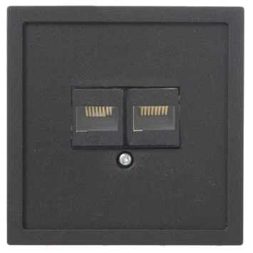 GAMMA Denali Stopcontact UTP Mat Zwart 3 GAMMA Denali Stopcontact UTP Mat Zwart