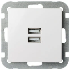 GAMMA Ventoux Stopcontact Met USB Wit