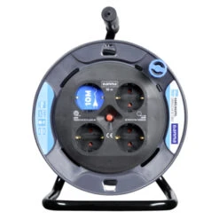 GAMMA Kabelhaspel 4-voudig RA Mini 10 Meter