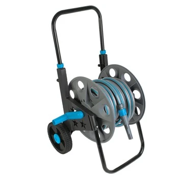 GAMMA Slanghaspel Met Slang En Accessoires Grijs Blauw 3 GAMMA Slanghaspel Met Slang En Accessoires Grijs Blauw