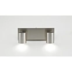 GAMMA Opbouwspot Genua 2-lichts Nikkel -Gamma 123 867