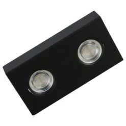 GAMMA Opbouwspots Bellagio Duoplaat Zwart -Gamma 123 904