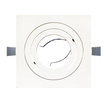 GAMMA Inbouwspot Set Van 3 Richtbaar Wit Vierkant 92mm X 92mm 6 GAMMA Inbouwspot Set Van 3 Richtbaar Wit Vierkant 92mm X 92mm - Afbeelding 4