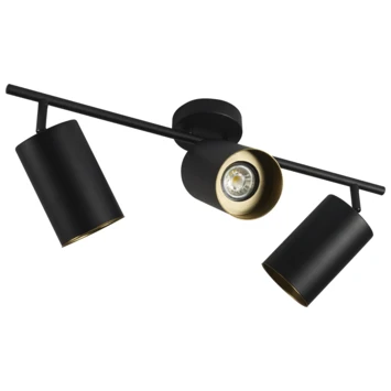 GAMMA Opbouwspots Genova 3-lichts Zwart 3 GAMMA Opbouwspots Genova 3-lichts Zwart