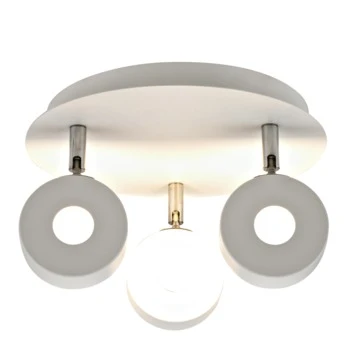 GAMMA Opbouwspot Salerno 3-lichts Wit 8 GAMMA Opbouwspot Salerno 3-lichts Wit - Afbeelding 6